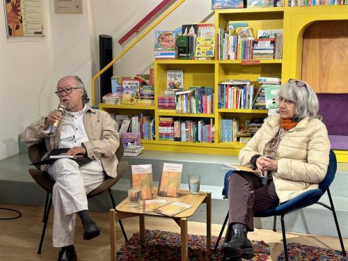 Presentación de la autora Luz Mary Giraldo en la Librería María Mercedes Carranza